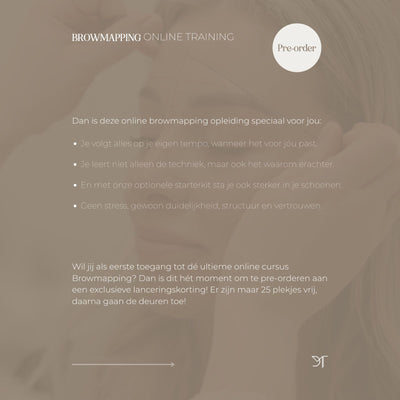 Online Browmapping Training (PRE-ORDER)