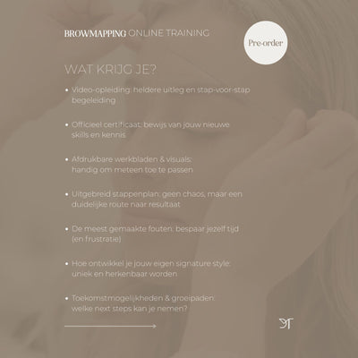 Online Browmapping Training (PRE-ORDER)