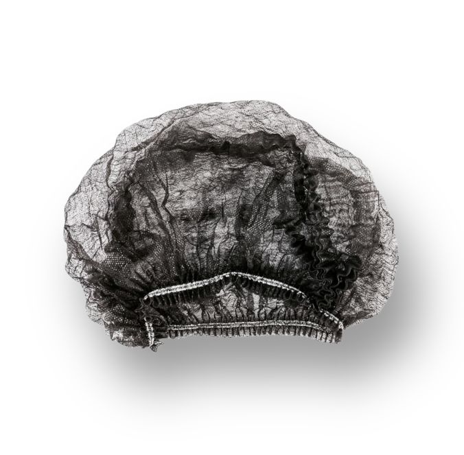 Disposable Hair Nets - Black (100 pcs)