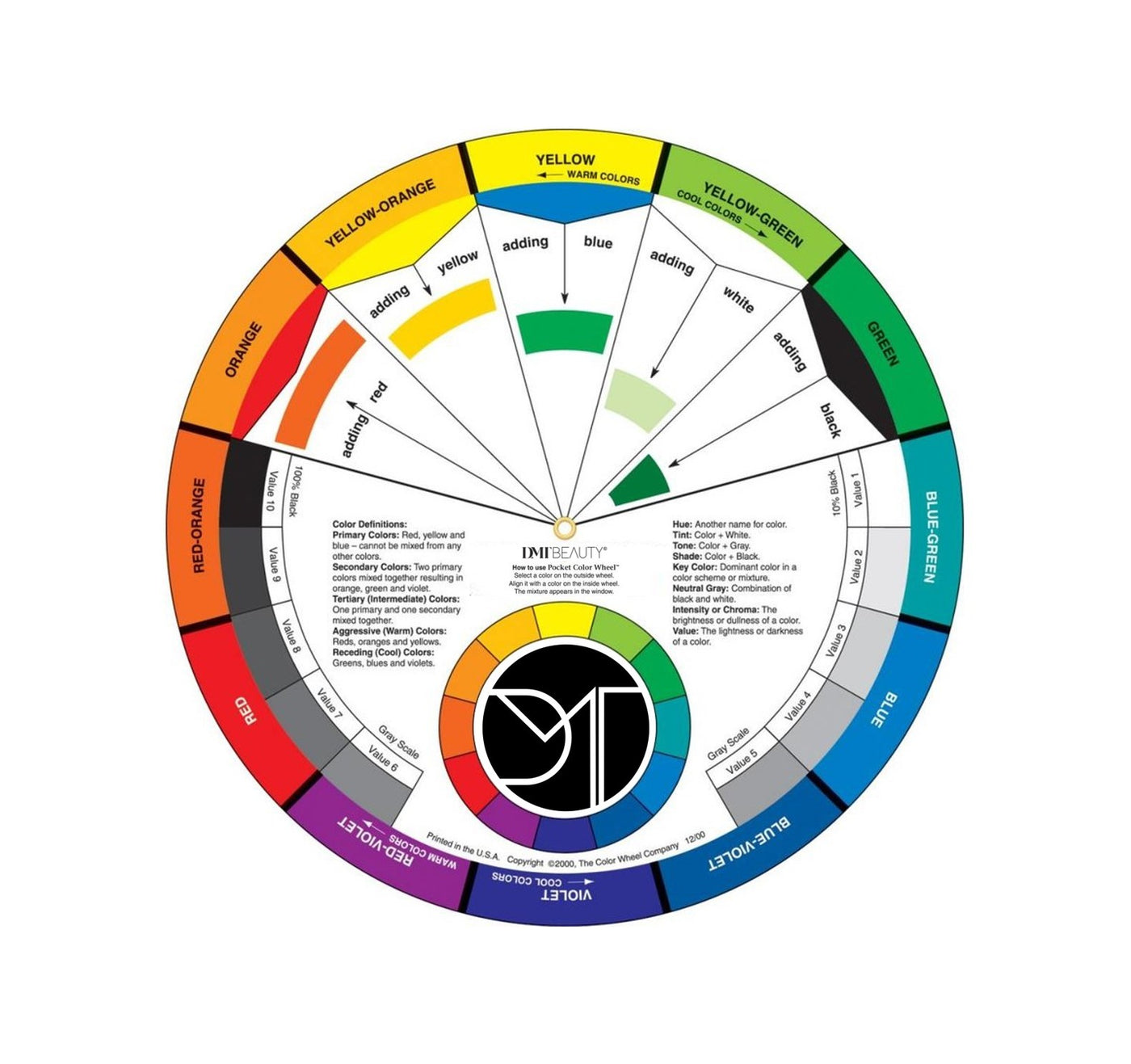 Colour Chart PMU (24cm)